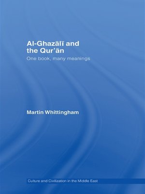 cover image of Al-Ghazali and the Qur'an